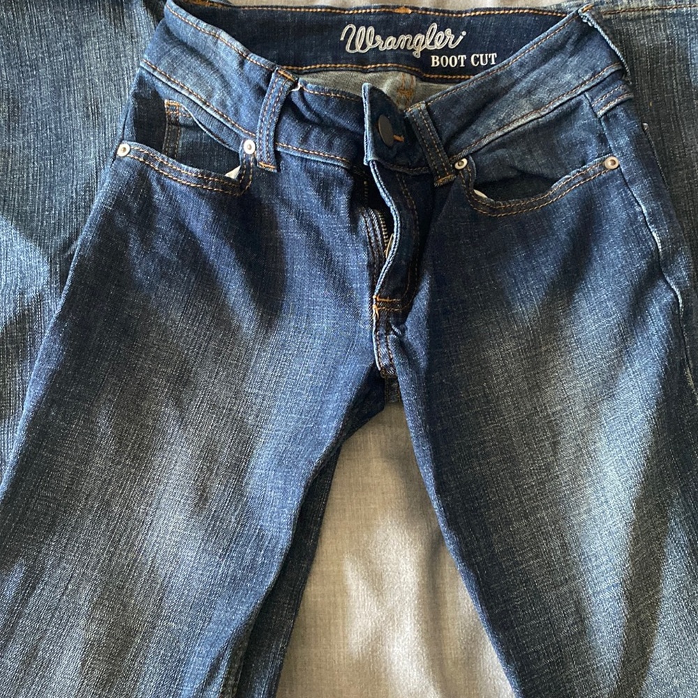 NWOT Wrangler size 0 Bootcut Jeans